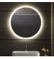Aquamarin Koupelnové LED zrcadlo kulaté, 70 cm