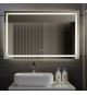 Aquamarin Koupelnové zrcadlo s LED osvětlením, 110 x 70 cm